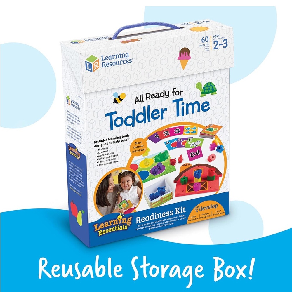 Learning Resources Toddler Time Readiness Kit